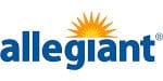 A logo for Allegiant, a key west wedding planner, on a white background.