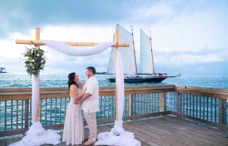 2023-11-17 Andrea and Pete Wedding, Ocean Key Resort and Spa, Key West Part 3 Social Media –12 Ocean Key Resort and Spa, Key West, Sunset Pier