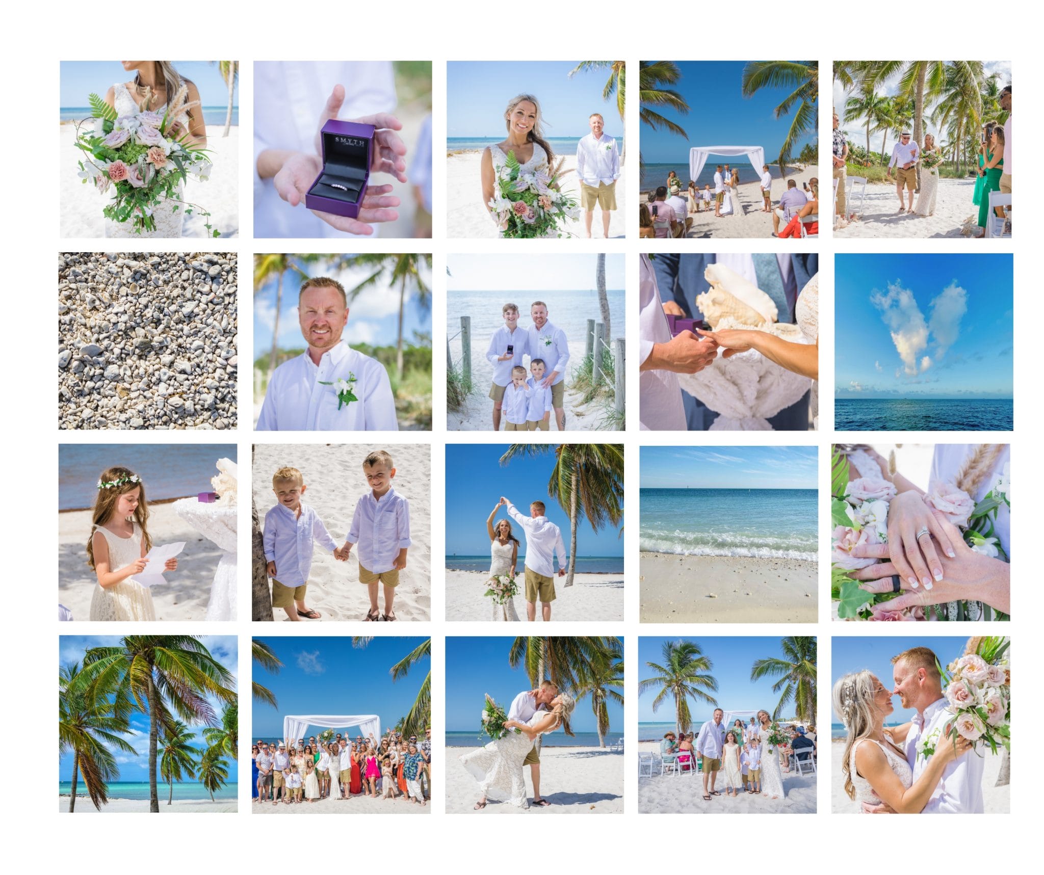 Smathers Beach Wedding, Key West