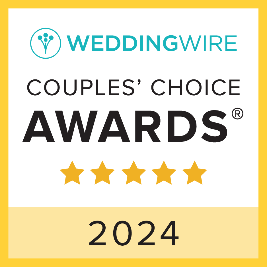 Weddingwire couples' choice awards 2024.